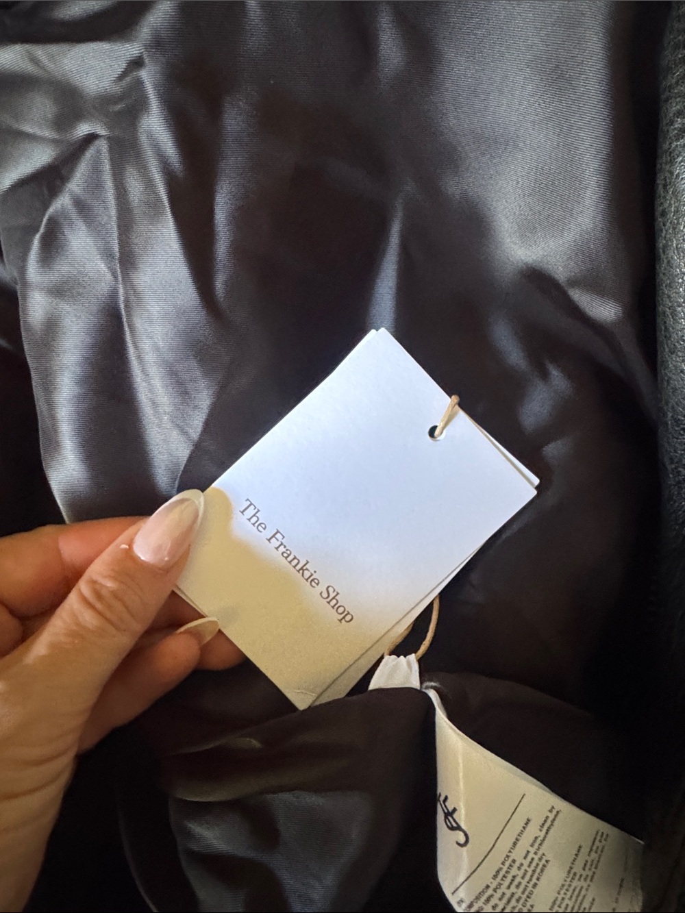 The Frankie Shop Nyland Faux Leather Padded Jacket - Picture 2 of 6